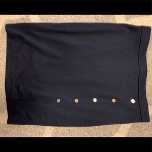 The Limited Navy Skirt